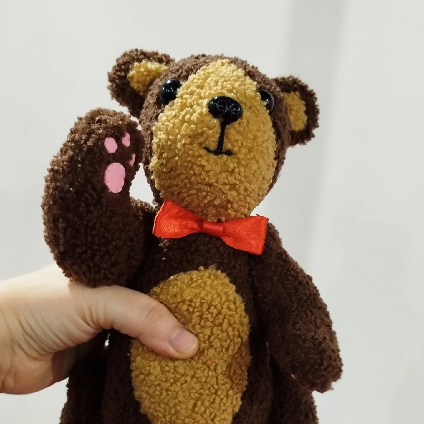 Teddy Bear Boy - Handmade Plushie